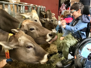 Die SVE besucht den Erlebnisbauernhof Kiechle in Durach