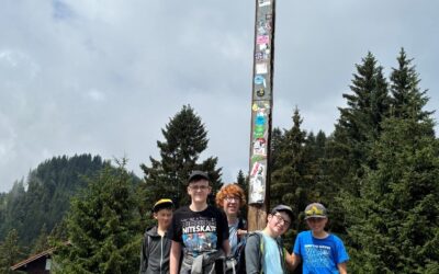 Die 6a erkämpft sich den Gipfel